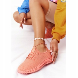 PS1 Zapatillas Deportivas Mujer Sin Cordones Coral Do It naranja rosado 3