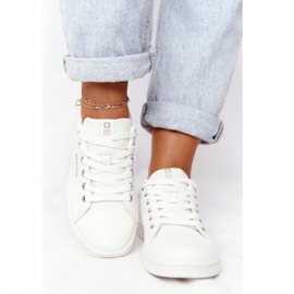 Deportivas Mujer en Piel Big Star DD274583 Blanco-Cobre dorado 7