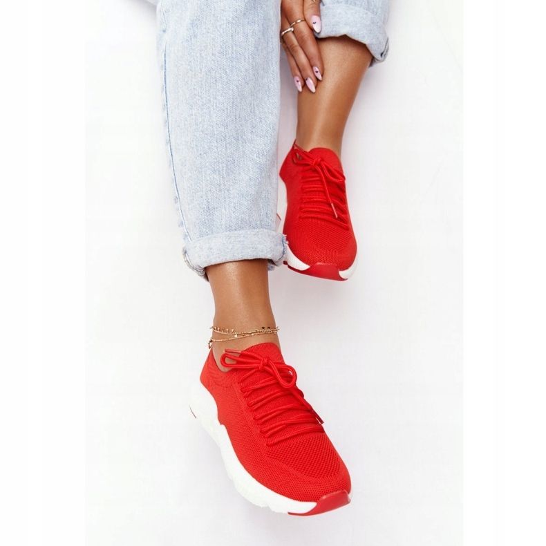 Zapatos Deportivos Mujer Slip-on Big Star DD274580 Rojo 1