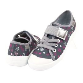Calzado infantil befado 251Q138 rosa gris 4
