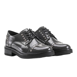 Zapatos grises con cordones Kaylyn para mujer 1