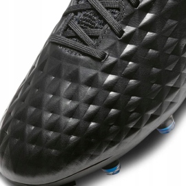 Zapatillas de fútbol Nike Tiempo Legend 8 Elite Fg negras AT5293090 negro negro 6
