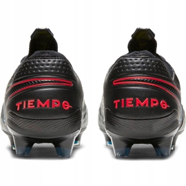 Zapatillas de fútbol Nike Tiempo Legend 8 Elite Fg negras AT5293090 negro negro 4
