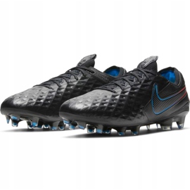 Zapatillas de fútbol Nike Tiempo Legend 8 Elite Fg negras AT5293090 negro negro 3
