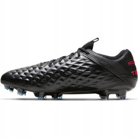Zapatillas de fútbol Nike Tiempo Legend 8 Elite Fg negras AT5293090 negro negro 2