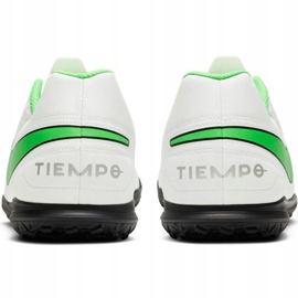 Botas de fútbol Nike Tiempo Legend 8 Club Tf AT6109 030 blanco blanco 5