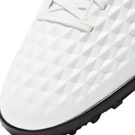 Botas de fútbol Nike Tiempo Legend 8 Club Tf AT6109 030 blanco blanco 6