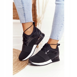 FB2 Calzado deportivo de mujer Sneakers Negro Netta 2
