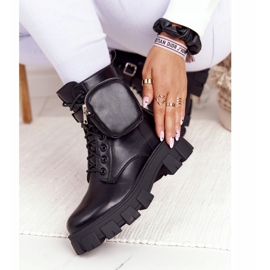 PS1 Botas de trabajo negras en la plataforma Black Saturday negro 5