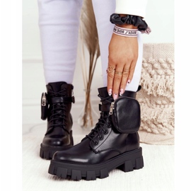 PS1 Botas de trabajo negras en la plataforma Black Saturday negro 6