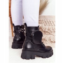 PS1 Botas de trabajo negras en la plataforma Black Saturday negro 4