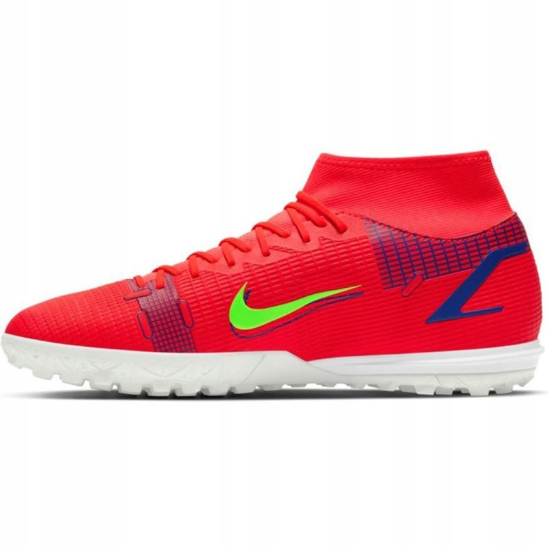 Calzado de fútbol Nike Mercurial Superfly 8 Academy Tf M CV0953 600 rojo naranjas y tintos 2 Calzado de fútbol Nike Mercurial Superfly 8 Academy Tf M CV0953 600 rojo naranjas y tintos 2