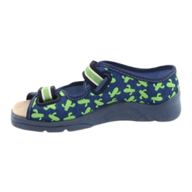 Calzado infantil befado 869Y147 azul verde 3