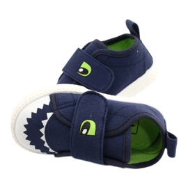 News Zapatillas de zapatillas de cocodrilo 21DZ26-3923 Navy azul azul 4