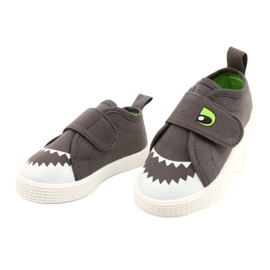 News Velcro Sneakers Crocodile 21DZ26-3923 Gray gris gris 2