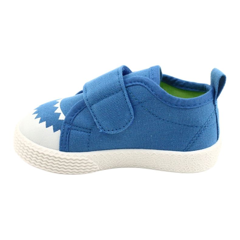 News Velcro Sneakers Crocodile 21DZ26-3923 Azul 1