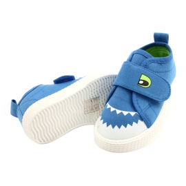 EVento Velcro Sneakers Crocodile 21DZ26-3923 Azul 3