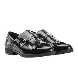 Zapatos sin cordones negros de mujer Cassidy 3