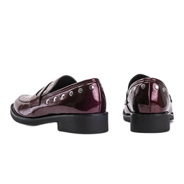 Zapatos de mujer granate de Bethany rojo 3