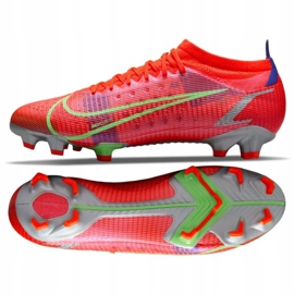 Zapatos de fútbol Nike Mercurial Vapor 14 Pro Fg M CU5693 600 rojo rojo 2