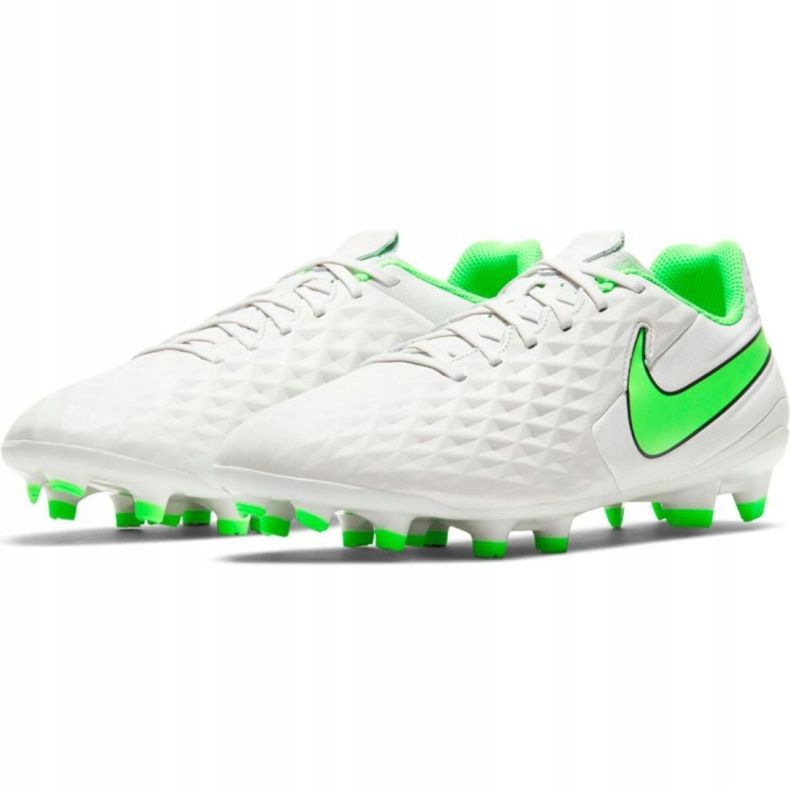 Zapatos de fútbol Nike Tiempo Legend 8 Academy Mg M AT5292030 blanco blanco 2