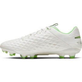 Botas de fútbol Nike Tiempo Legend 8 Pro Fg M AT6133 030 blanco blanco 1