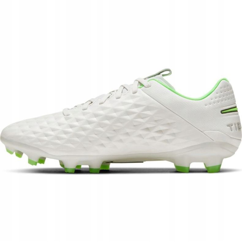 Botas de fútbol Nike Tiempo Legend 8 Pro Fg M AT6133 030 blanco blanco 1