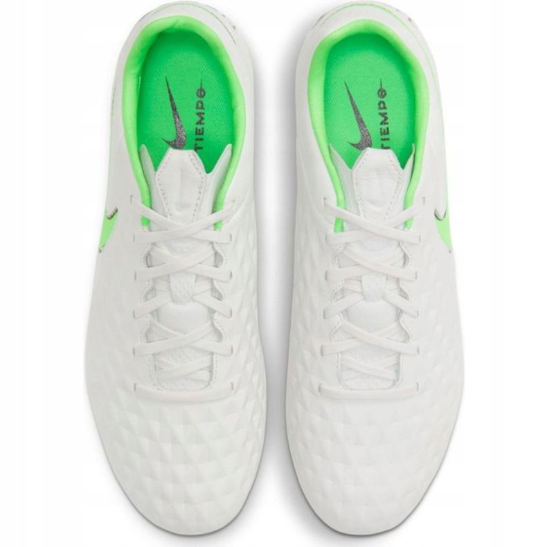 Botas de fútbol Nike Tiempo Legend 8 Pro Fg M AT6133 030 blanco blanco 2