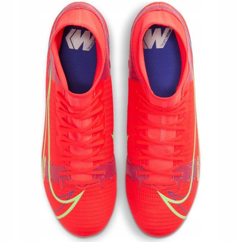 Calzado de fútbol Nike Mercurial Superfly 8 Academy Mg M CV0843 600 rojo naranjas y rojos 1