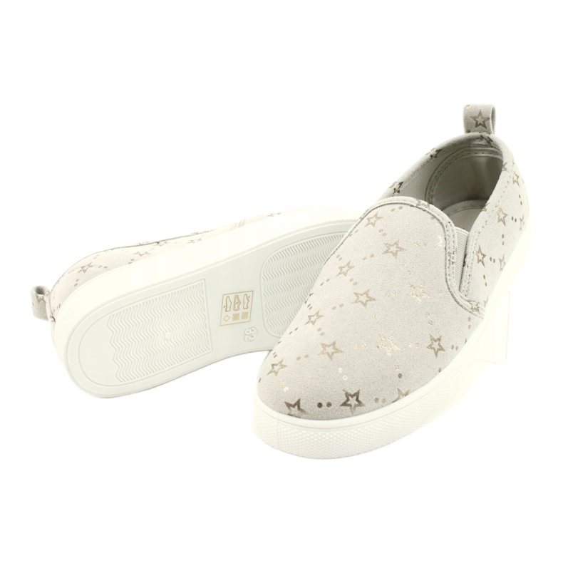 EVento Zapatillas de deporte de gamuza deslizante 21dz26-3931 gris 3 EVento Zapatillas de deporte de gamuza deslizante 21dz26-3931 gris 3