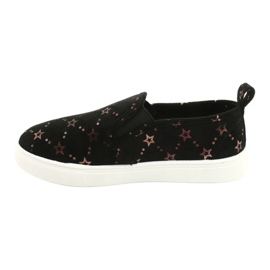 Evento Zapatillas deportivas de ante sin cordones 21DZ26-3931 ['oro negro'] negro 1
