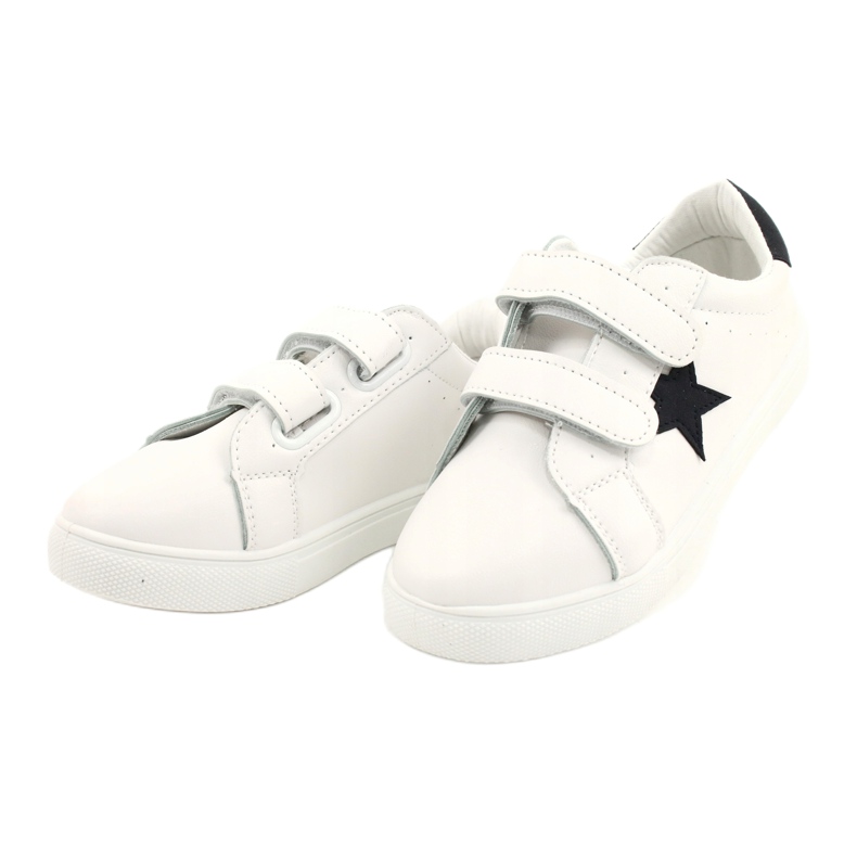 Evento Star News 21DZ26-3932 Zapatillas con velcro, blanco 2