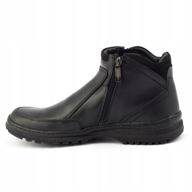 KOMODO Botas de hombre Jodhpur 815 Black negro 1
