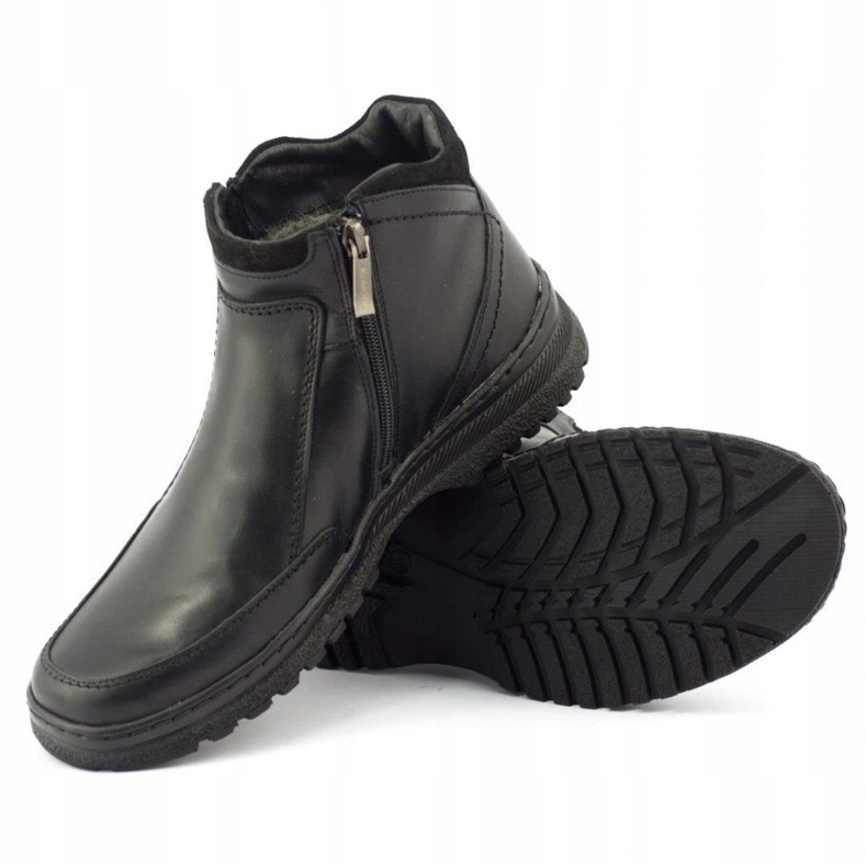 KOMODO Botas de hombre Jodhpur 815 Black negro 3