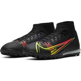 Zapatos de fútbol Nike Mercurial Superfly 8 Academy Tf CV0953090 negro negro 3