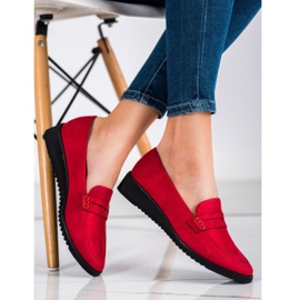 Goodin Mocasines Rojos Elegantes 1 Goodin Mocasines Rojos Elegantes 1