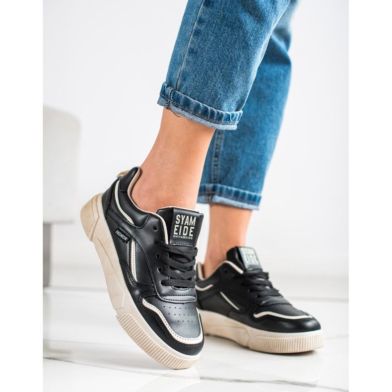 Ax Boxing Zapatos deportivos negros beige 1