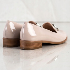 Mocasines beige con decoración VINCEZA 3