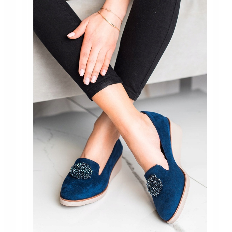 Señores elegantes con decoración VINCEZA azul marino 1