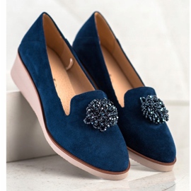 Señores elegantes con decoración VINCEZA azul marino 2