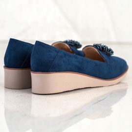 Señores elegantes con decoración VINCEZA azul marino 3