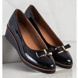 Bailarinas lacadas VINCEZA negro 1