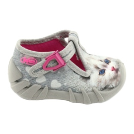 Calzado infantil befado 110P416 rosado gris 6