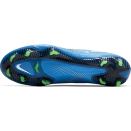 Zapatos de fútbol Nike Phantom Gt Elite Fg azul CK8439 400 3