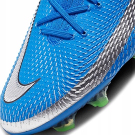 Zapatos de fútbol Nike Phantom Gt Elite Fg azul CK8439 400 7
