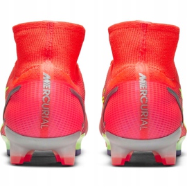 Zapatos de fútbol Nike Mercurial Superfly 8 Elite Fg CV0958 600 rojo rojo 5