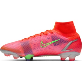 Zapatos de fútbol Nike Mercurial Superfly 8 Elite Fg CV0958 600 rojo rojo 3