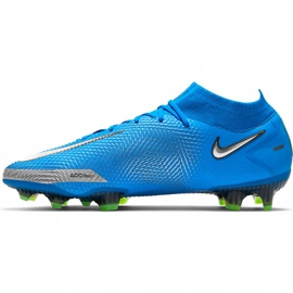 Calzado de fútbol Nike Phantom Gt Elite Dynamic Fit Fg CW6589 400 azul azul 2