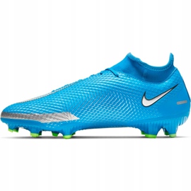 Calzado de fútbol Nike Phantom Gt Academy Df FG / MG CW6667 400 azul azul 2