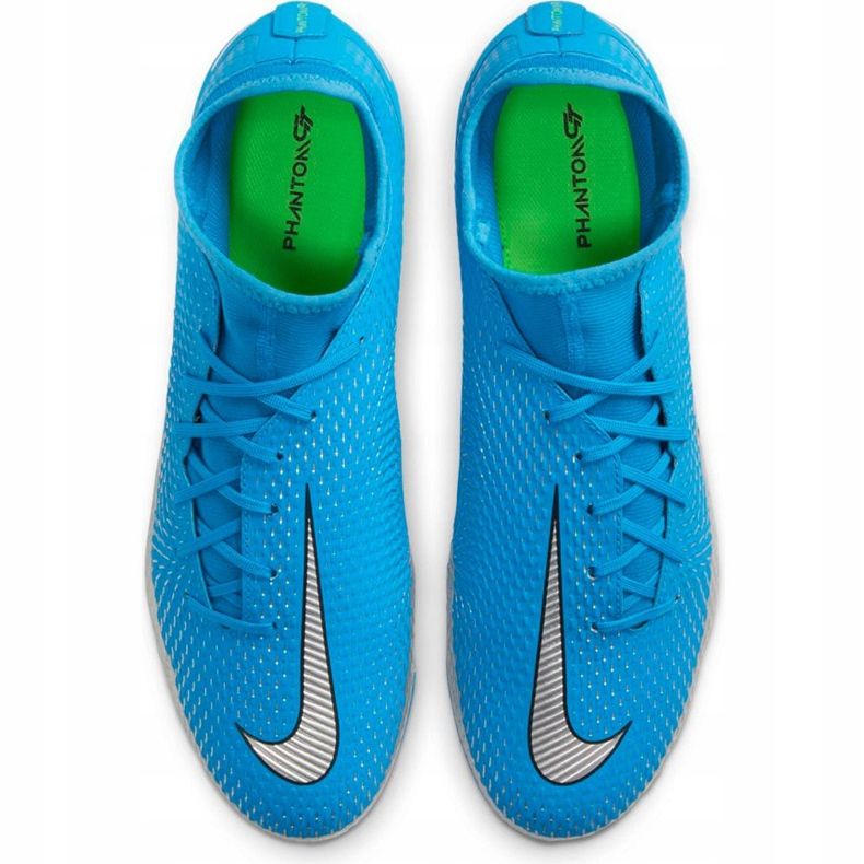 Calzado de fútbol Nike Phantom Gt Academy Df FG / MG CW6667 400 azul azul 1